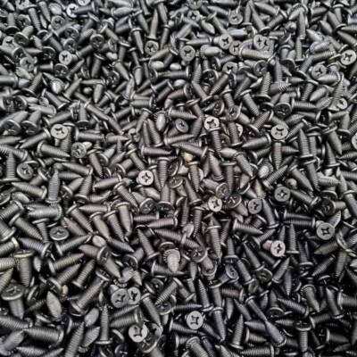 Blackened screws