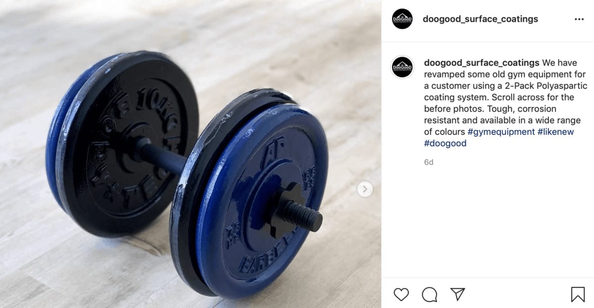 Revamped Gym Equipment