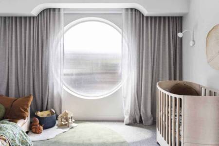steel round window